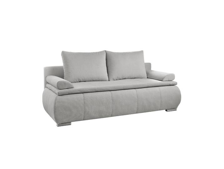 Carryhome Schlafsofa, Natur, Holz, Kunststoff, 2-Sitzer, Füllung: Polyester, Schaumstoffflocken,Polyester, Schaumstoffflocken, 207x91x90 cm, Wohnzimmer, Sofas & Couches, Schlafsofas, Schlafsofas mit Bettkasten