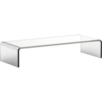 Maul Monitor-Erhöhung Höhen-Bereich: 10 bis 10cm Transparent
