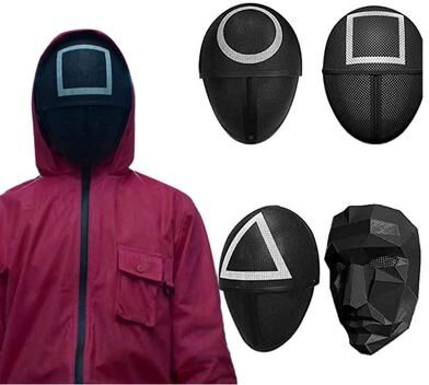 USA Free Shipping Shop Squid Game Shape Shift Mask boss