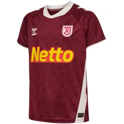 hummel SSV Jahn Regensburg Auswärtstrikot 2025/26 Kinder 3661 - cabernet 116