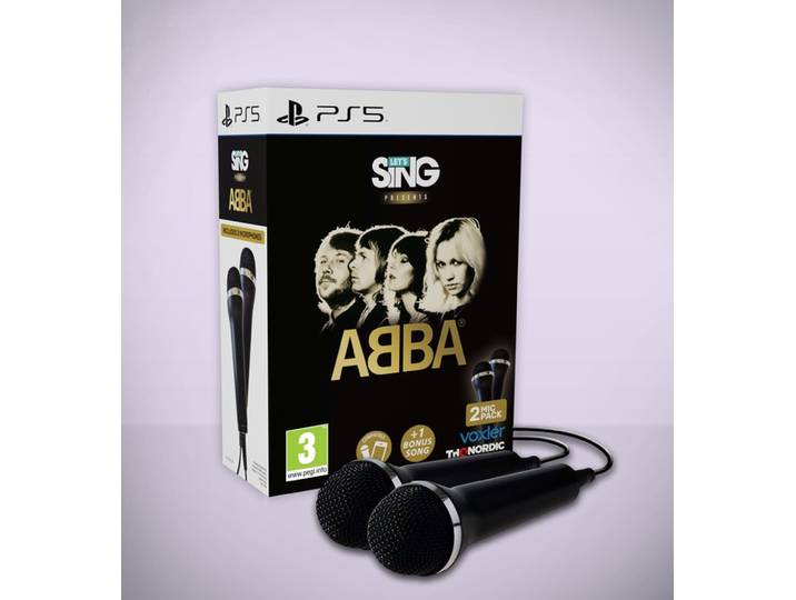 Let's Sing Abba (bundle jeu + 2 Micros) (PS5)