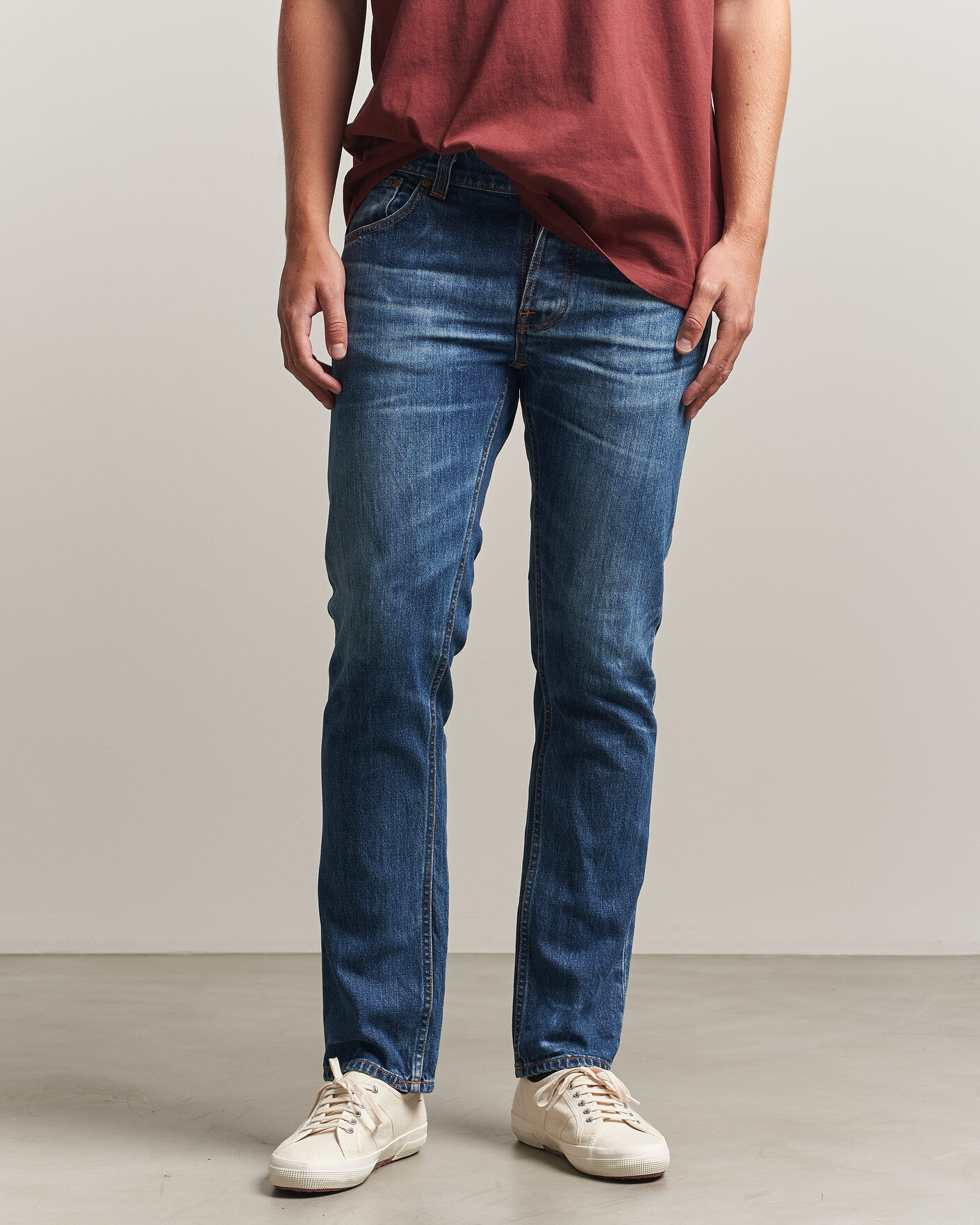Nudie Jeans Grim Tim Jeans Life Tracks men W31L30 Blå