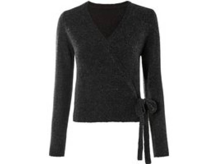ESMARA® Cache-cœur femme (noir, S (34/36))