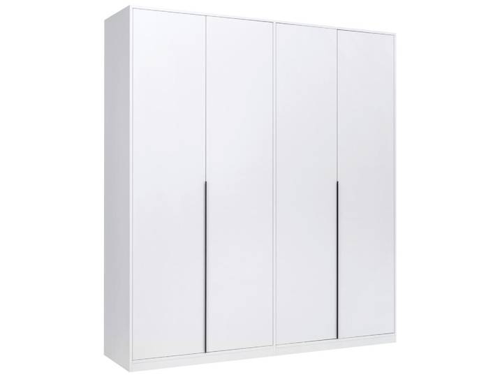 P & B Drehtürenschrank Brest, Weiß, 2 Fächer, 185x211x53 cm, in verschiedenen Größen erhältlich, Schlafzimmer, Kleiderschränke, Drehtürenschränke