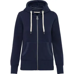 Kariban Damen Vintage Kapuzen Sweatjacke KV2307 vintage navy XXL