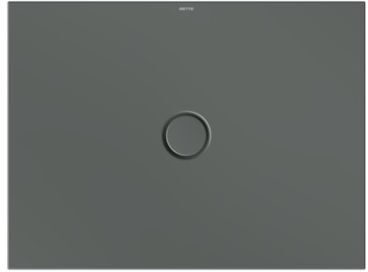 Bette BetteFloor Duschfläche 1651-403PLUS 100x75cm, Glasur, smoke