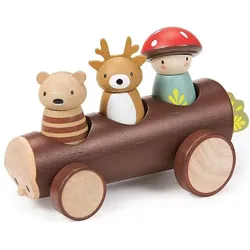 Tender Leaf Toys Baumstammtaxi