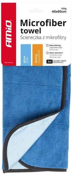 AMiO 03748 Chiffon microfibre couleur Bleu taille 40x60 cm