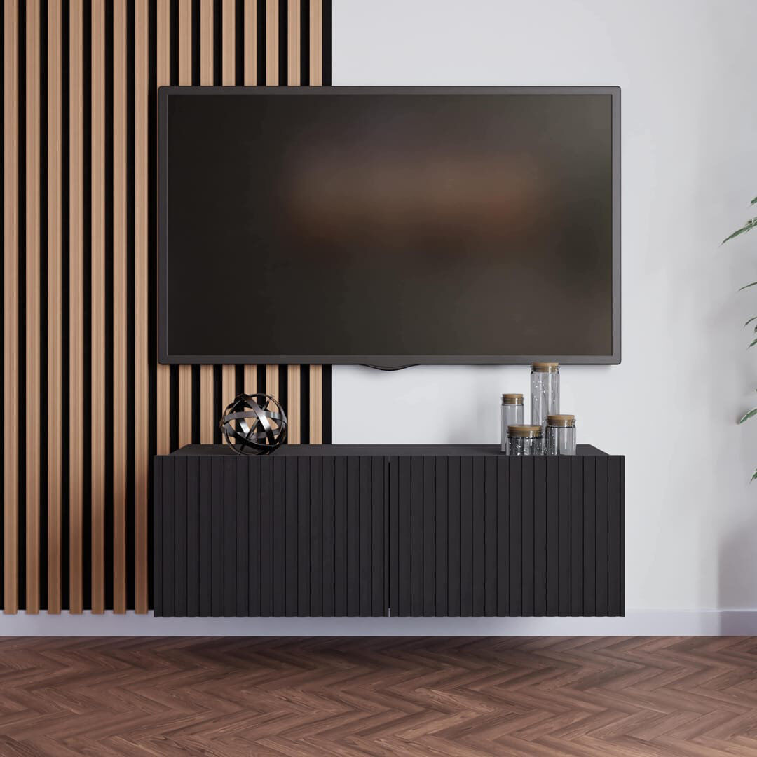 Latitude Run TV Stand for TVs up to 50" Black 50"