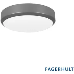 FAGERHULT 648871 Discovery Evo Anbau- und Einbauleuchte 14W 830 1910LM DALI grau Outdoor DISC-O 40.1730/DALI grau DISCO401730DALI