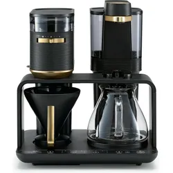 Melitta Filterkaffee-Automat, Filterkaffeemaschine, Gold, Schwarz