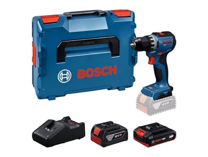Bosch PRO 18V System Perceuse-visseuse sans-fil GSR18V-52 (avec GBA 18V 2.0Ah\, GBA 18V 4.0Ah\, GAL 18V-40\, L-BOXX)
