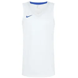Nike, Herren, Sportshirt, Team Basketball Stock Jersey (M), Weiss