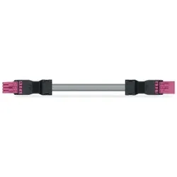 Wago 891-8994/005-307 konfektionierte Verbindungsleitung,Eca,Buchse Stecker,pink 8918994005307