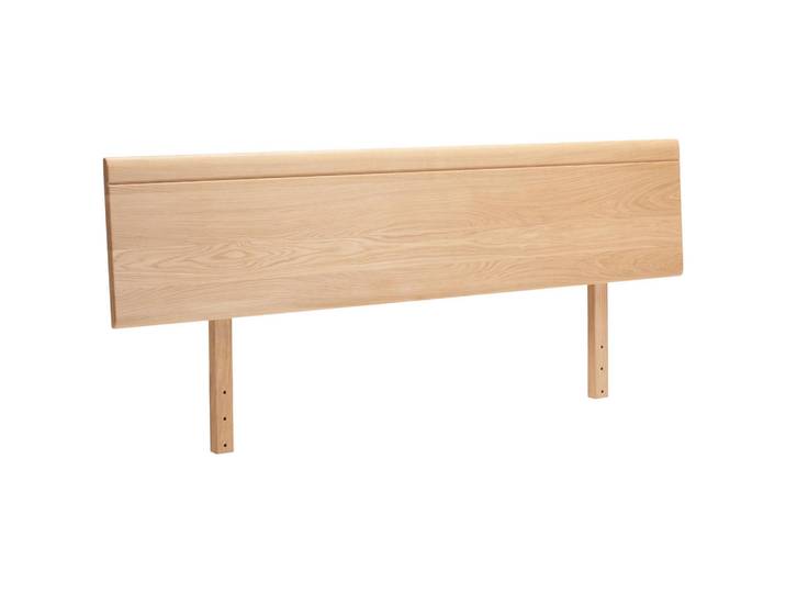Linea Natura Kopfteil, Eichefarben, Holz, Wildeiche, massiv, 97x44x2.5 cm, Schlafzimmer, Bett, Bettgestelle- Einzelteile, Bett-Kopfteile