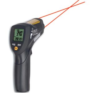 TFA Infrarot-Thermometer 31.1124, ScanTemp 485, -50 bis 800°C, LC-Display, 2-Punkt-Laser, HACCP