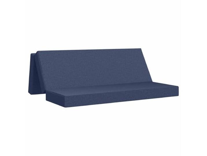 FDSAQOPT Klappsofa Bett 200 x 67 x 45 cm Blau Faltbares Sofa, Polyester, Schaumstoffpolsterung, Reißverschlussbezug, verstellbarer Mechanismus, kleine Räume