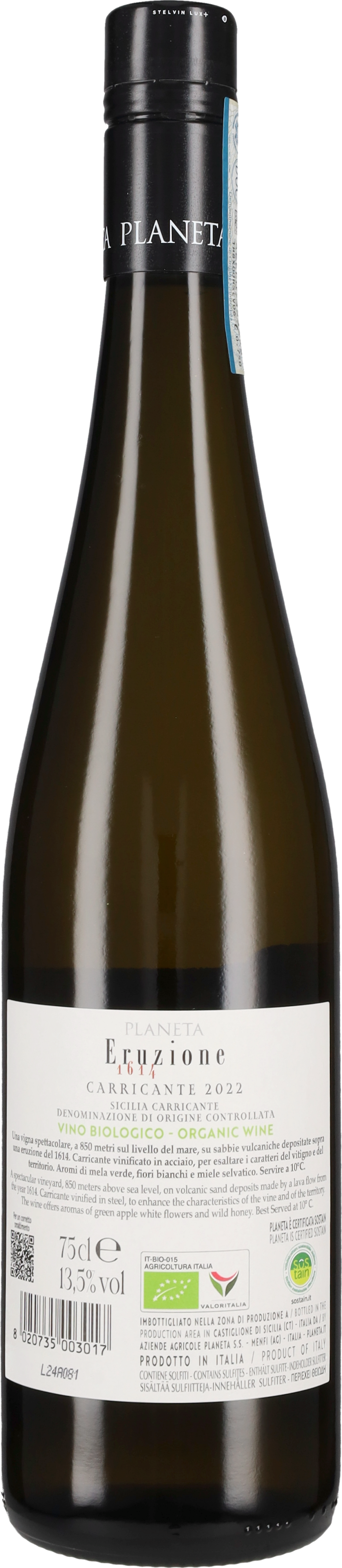 Carricante 'Eruzione 1614' Planeta 2024