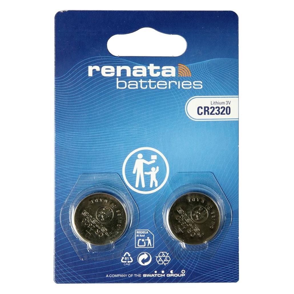 Renata CR2320 SC 2BL (Lithiumbatterie) (2 Stk., 150 mAh) (704579)