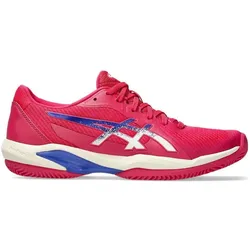 ASICS, Damen, Hallenschuhe, Tennisschuhe für Frauen Solution Swift Ff 2 Clay Karmesinrot (39.5), Rot