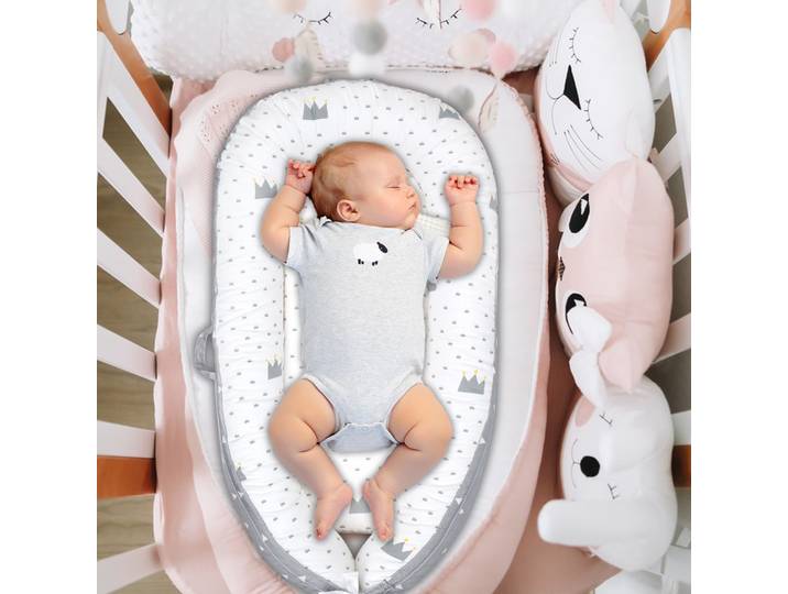 Siège de sol pour bébé réglable en coton doux, transat portable pour nouveau-nés, détachable pour les voyages, type 4