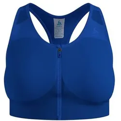 ODLO Damen BH Da SEAMLESS HIGH, Größe L in Blau Blau