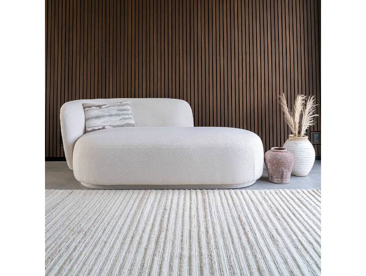 Teppich Mango Weiß 200 x 300cm Mischgewebe