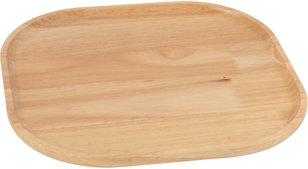 J-Line decoratie plateau hout naturel small