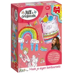 Jumbo Jill macht Ihre eigene Stickerei, Handarbeitsset, Mehrfarbig