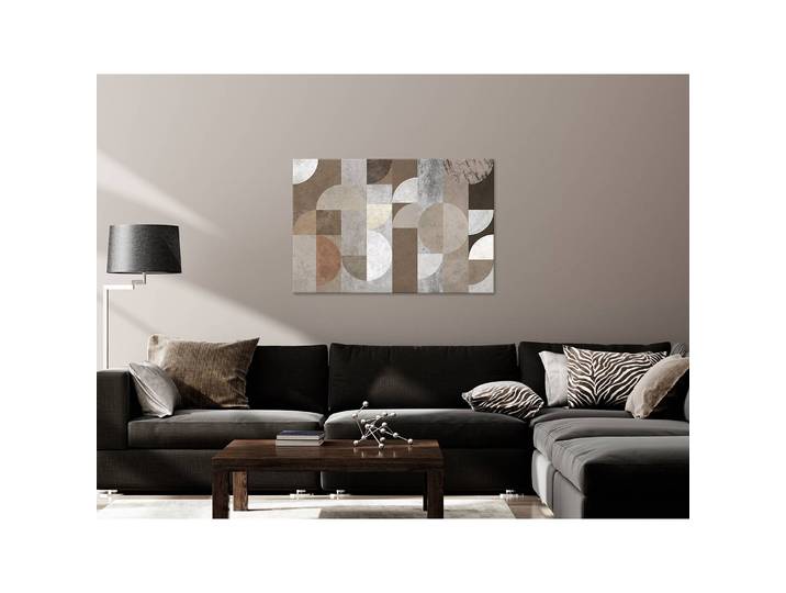 Tableau déco Figures Dance Lin Marron 120 x 80cm