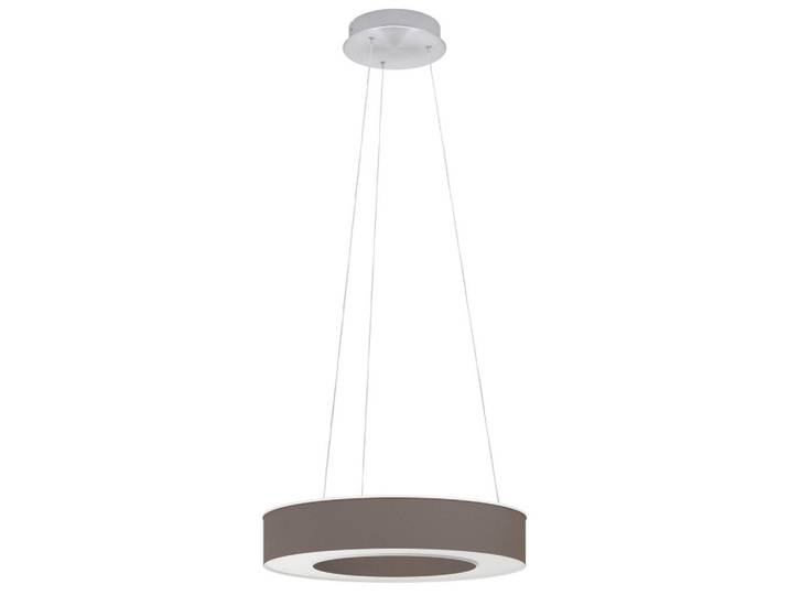 Eglo Led-Hängeleuchte, Weiß, Cappuccino, Kunststoff, länglich, 150 cm, Lampen & Leuchten, Innenbeleuchtung, Hängeleuchten, Pendelleuchten