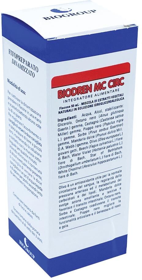 BIOGROUP SpA SOCIETA' BEN BIODREN MC CIRC FL 50ML