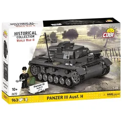 Cobi 958 PCS HC WWII /2672/ PANZER III AUSF. H