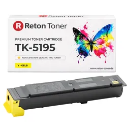 Original Reton Toner ersetzt Kyocera TK-5195Y / 1T02R4ANL0