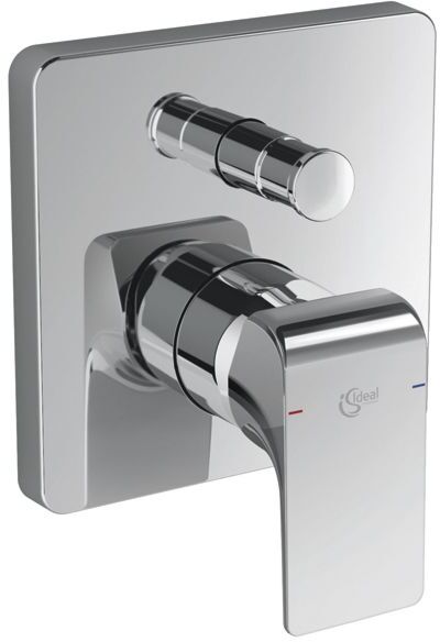 Ideal Standard Wannenarmatur A6853AA Unterputz Armatur, verchromt, für Easy-Box