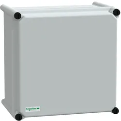 Schneider Electric NSYPLSC2727G Polyestergehäuse PLS Wandmontage 270x270x180mm IP66, blickdichte PC-Abdeckung