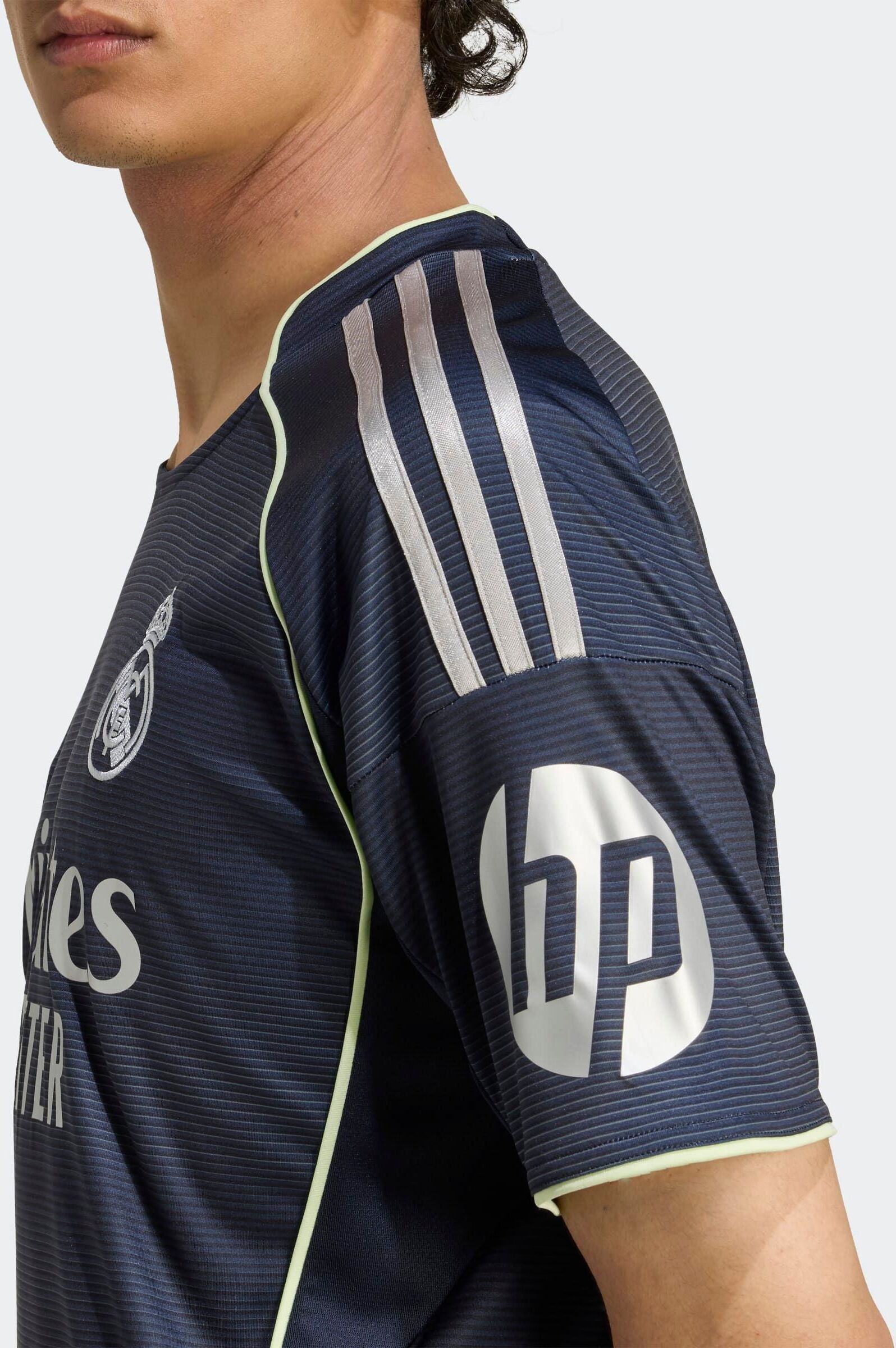 Fussballtrikot ADIDAS PERFORMANCE "REAL MADRID 25/26 AUSWÄRTSTRIKOT", Herren, Gr. XL, blau (legend ink), Obermaterial: 100% Polyester, Trikots Fussballtrikot, Real Madrid legend ink XL