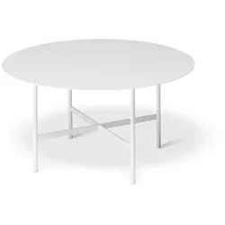 BETA Beistelltisch rund Large RAL 9003 signalweiß