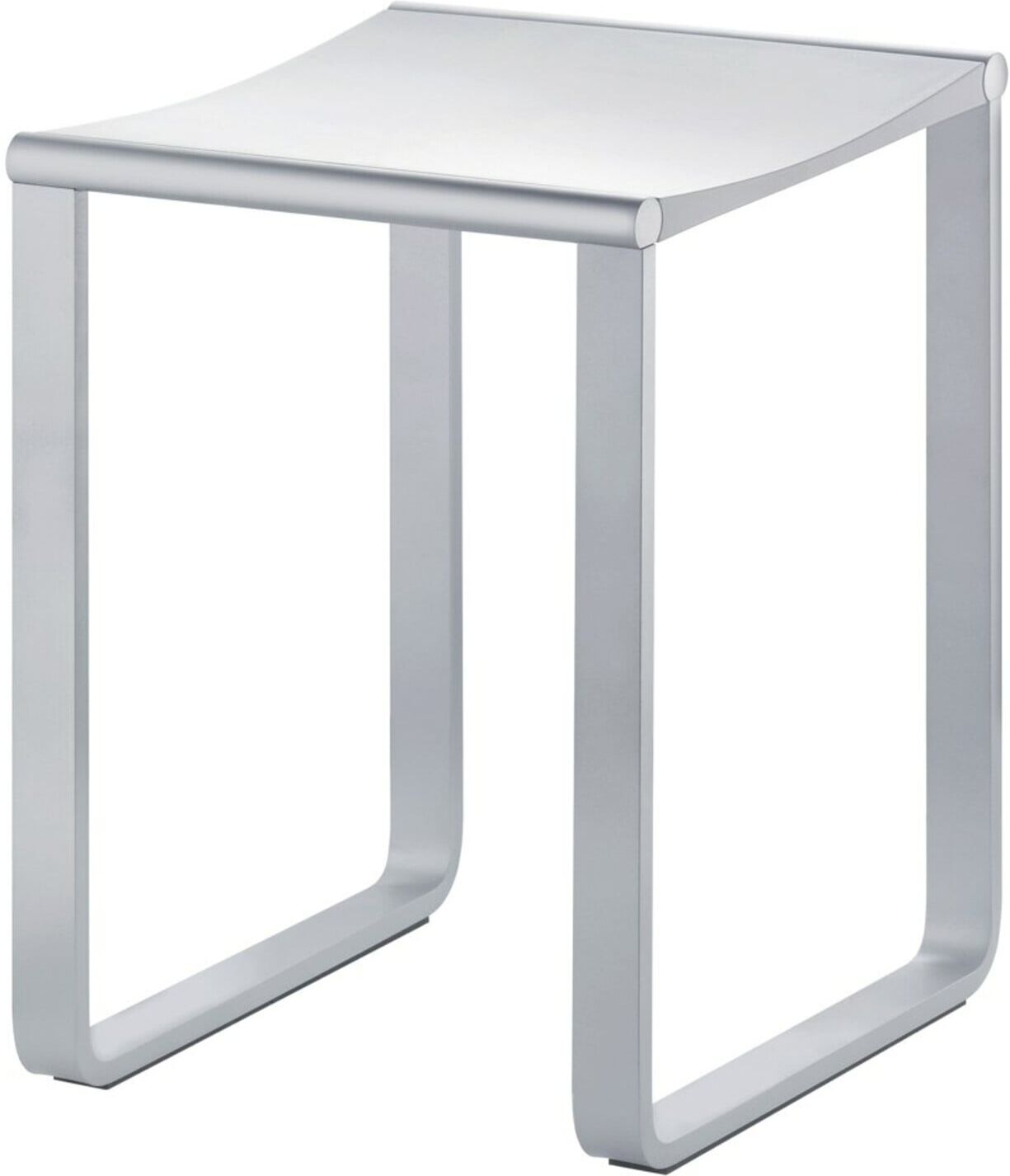 Keuco Hocker Plan Aluminium silber-eloxiert/weiß (14982170051)