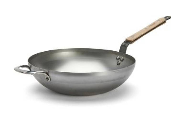 De Buyer - Wok Mineral B Bois 32cm