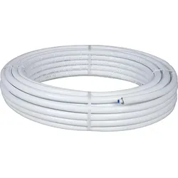 Mehrschichtverbundrohr 16 x 2 mm, Rolle a 50 Meter, Isolierung 6 mm, grau