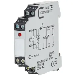 Metz Connect Koppelbaustein KRA-M8/21-21 230AC