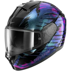 Shark Ridill 2 Reptaia, Integralhelm - Schwarz/Lila/Grün/Pink - M