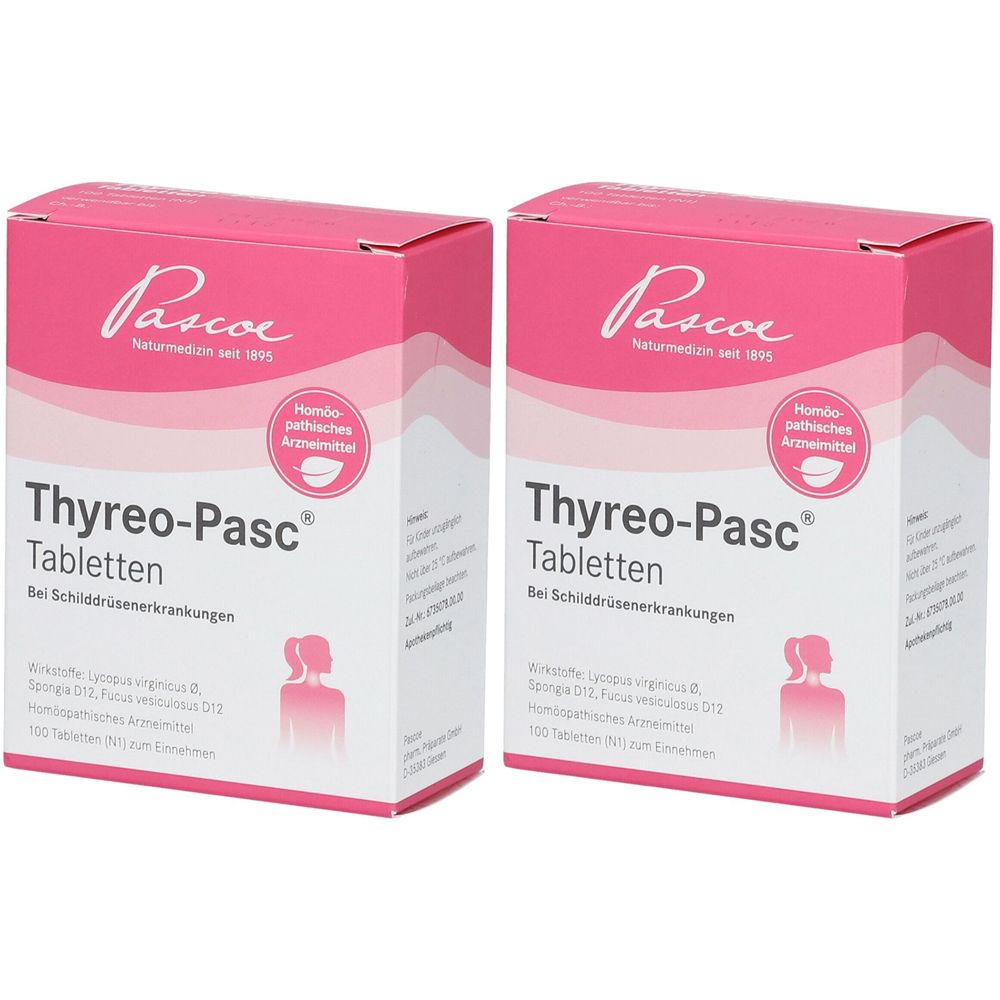 Thyreo Pasc Tabletten Doppelpack 2x100 St