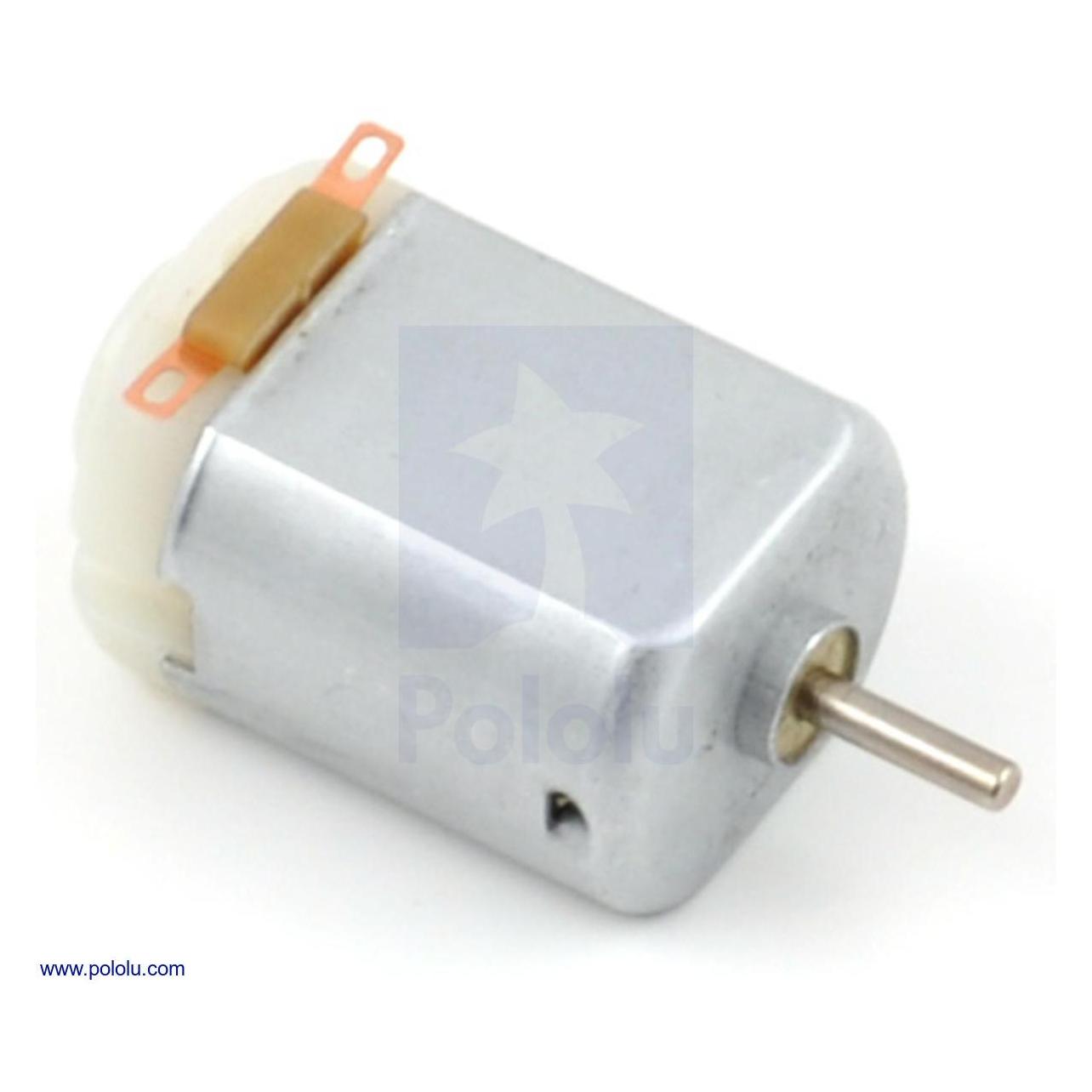 Pololu Bürstenbehafteter DC-Motor: Grösse 130, 6V, 11,5kRPM, 800mA Blockierstrom (1117)