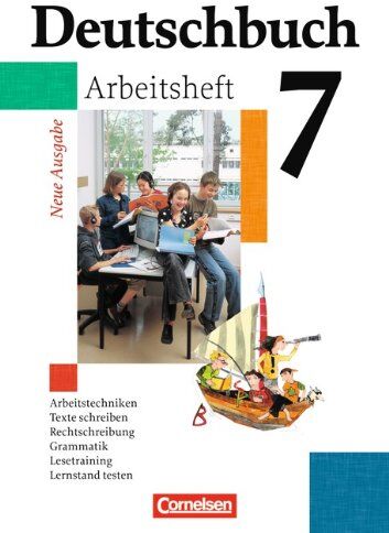 Grunow, Dr. Cordula - Deutschbuch - Gymnasium - Allgemeine Ausgabe: Deutschbuch 7 - Arbeitsheft - Neue Ausgabe - Arbeitstechniken, Texte schreiben, Rechtschreibung, Grammatik, Lesetraining, Lernstand testen - Preis vom 14.10.2026 23:07:16 h