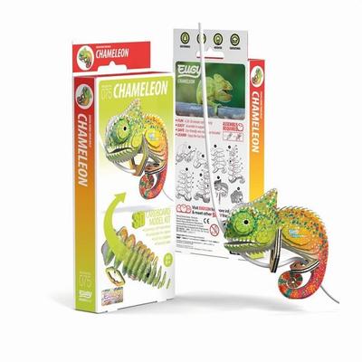 EUGY - 3D Bastelset Chamäleon