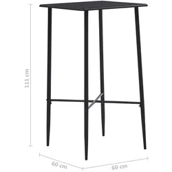 vidaXL, Bartisch, Hawonberg (60 x 60 x 111 cm, 60 x 60 x 111 cm)