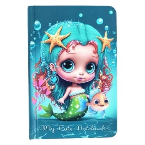 Fresh Notizbuch 140x95/64K Raster Die kleine Meerjungfrau FRISCH (64K, Gepunktet) (48986139)