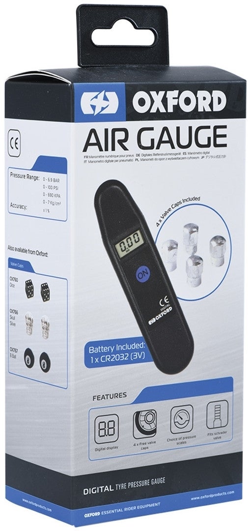 Oxford Air Digitaler Luftdruckprüfer OX752